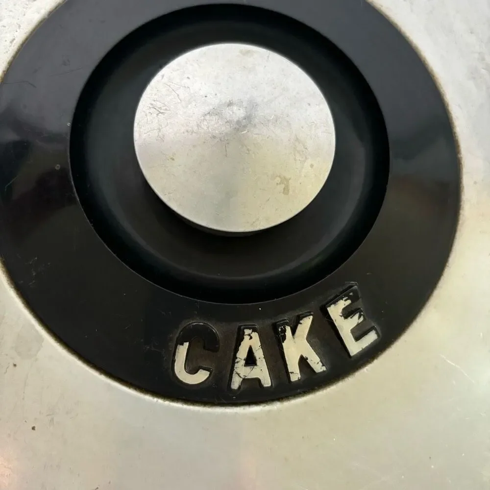 Kromex Spun Aluminum Cake Cover 1950’s